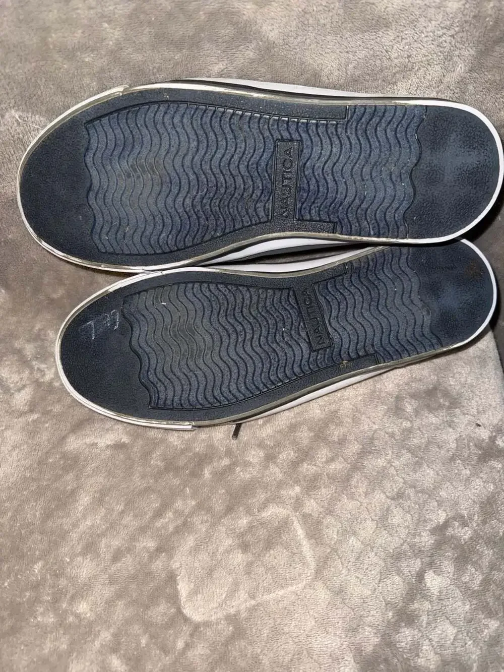 Nautica Spinnaker Men's Gray Boat Shoes Size 8
